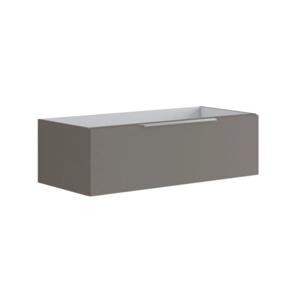 t.b.t. Mobile bagno sospeso grigio per lavabo.