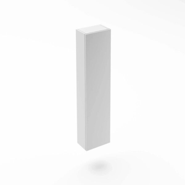Mobile bagno colonna nobilitato portascarpe 1 anta L35xH150xP35 cm