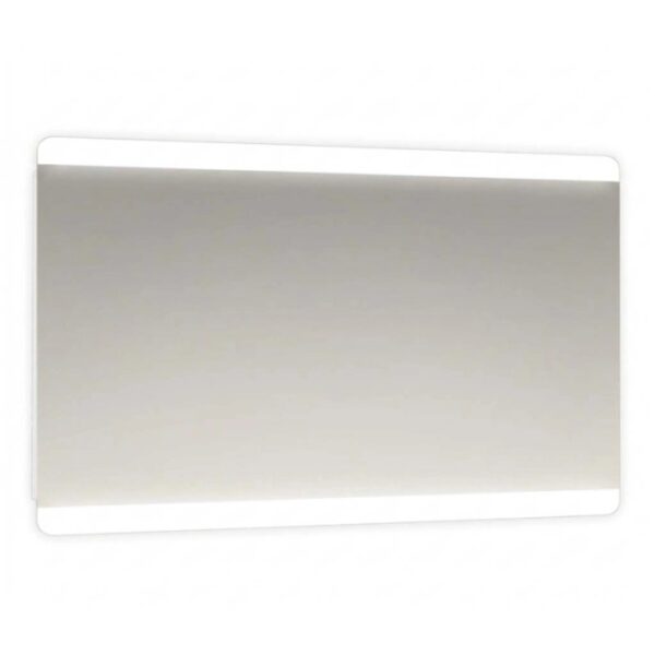 Specchio con filo lucido retroilluminato led Dual 175x70 cm