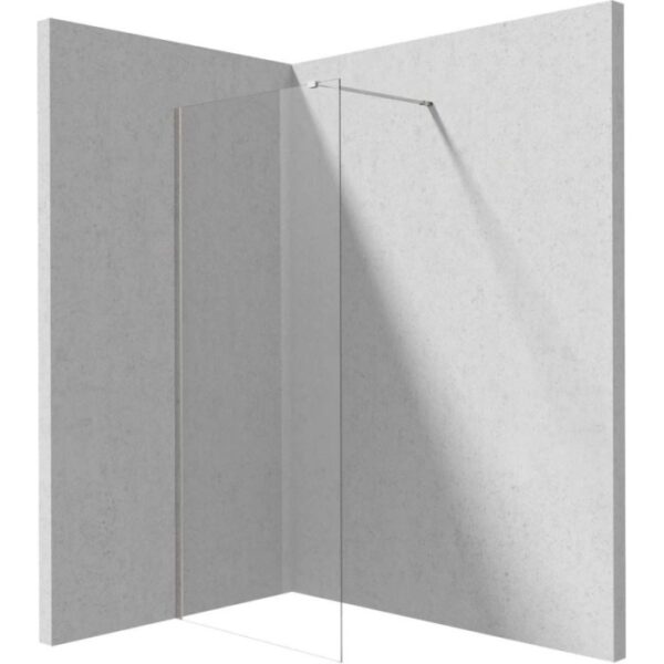 Parete doccia a scomparsa Idrostile 1100x1950 mm cromo