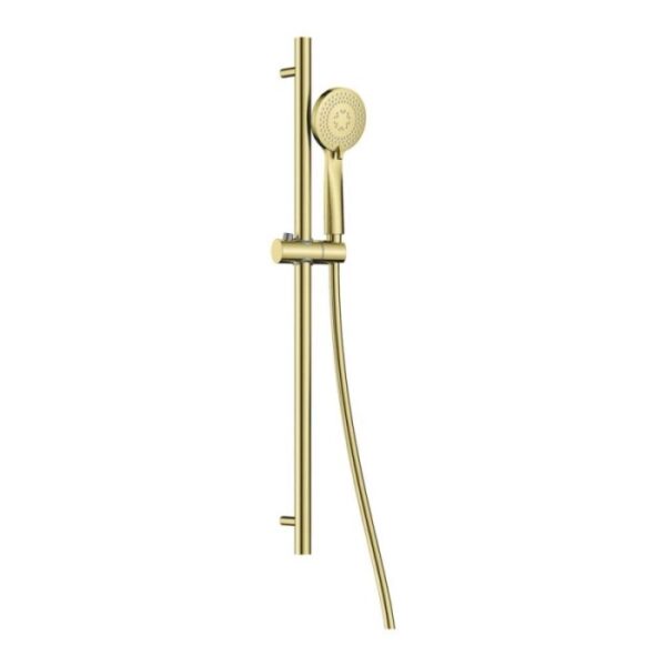 Set doccia 3 funzioni Idrostile Rodas con saliscendi oro spazzolato