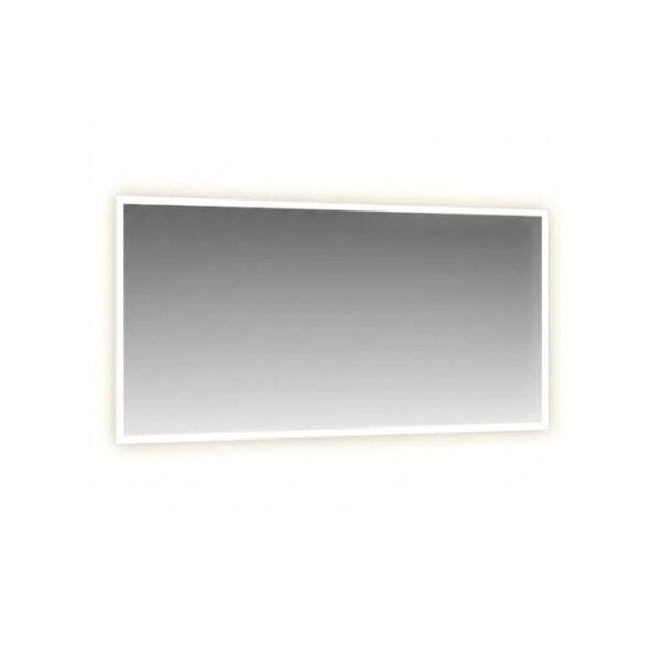 Specchio cornice satinata retroilluminato led 135x70 cm