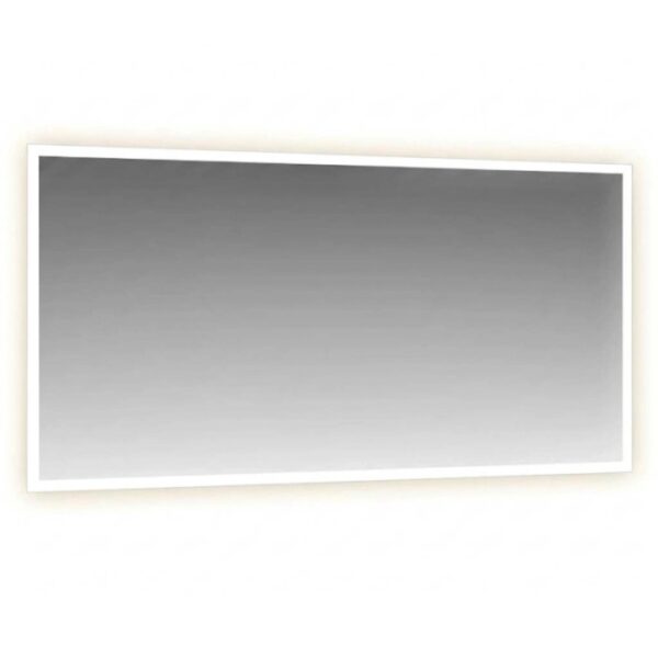 Specchio cornice satinata retroilluminato led 175x70 cm