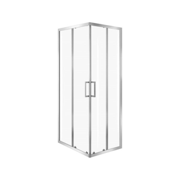Box doccia ang. SIXTY 70x120 cm vetro 6 mm trasparente H 190 cm