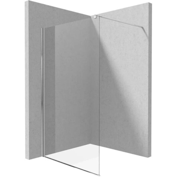 Parete doccia walk-in Idrostile 1400x2000 mm cromo