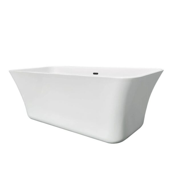 Vasca freestanding t.b.t. bianca, forma moderna.