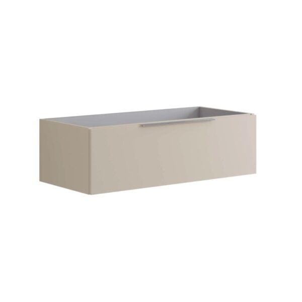 Mobile bagno cassettiera Bali 100 cm 1 cassetto Sabbia Opaco