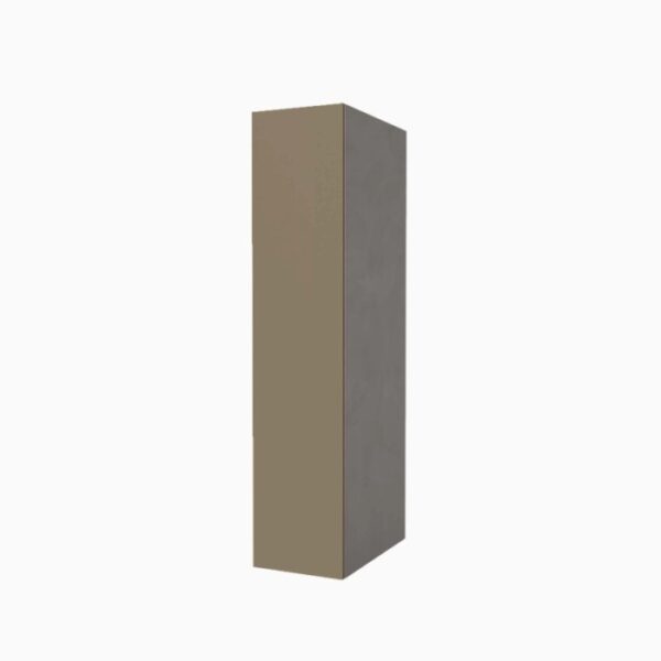 Colonna lavanderia anta singola H182xL40xP65 cm Grigio Tortora opaco