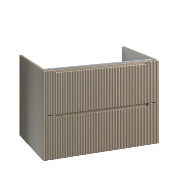 Mobile bagno t.b.t. con due cassetti in beige.
