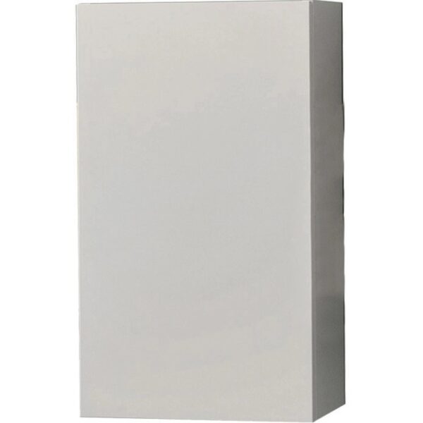 Mobile bagno sospeso (Pensili bagno) bianco e semplice.