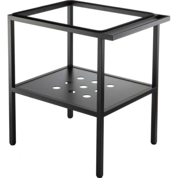 Mobile bagno a terra Idrostile con ripiano 66,5x50 cm 500x700 mm Nero