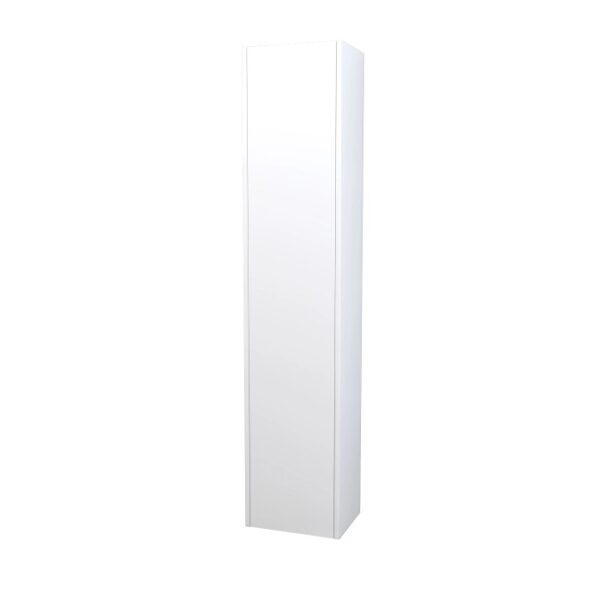 Mobile colonna bianco per arredo bagno, parte della collezione bagno t.b.t.