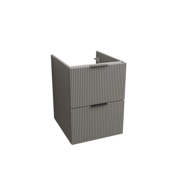 t.b.t. Mobile bagno sospeso con due cassetti.