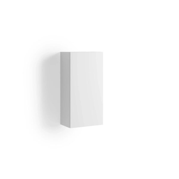 Pensile bagno laccato 1 anta 70x50x22 cm bianco opaco