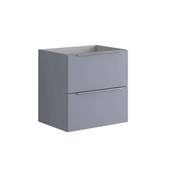 Mobile bagno cassettiera Bali 60 cm 2 cassetti Indaco Opaco