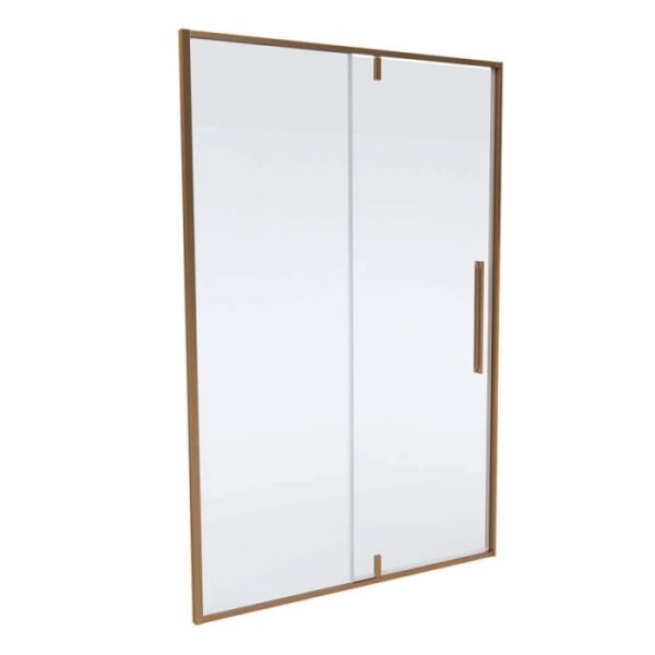 Porta doccia Pivot Slim 138-140x200 cm oro rosa