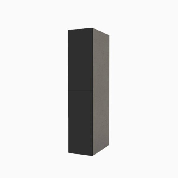 Colonna lavanderia anta doppia H182xL40xP65 cm Pietra Grafite opaco