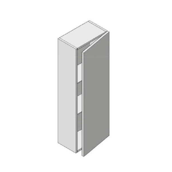 Mobile bagno colonna 1 anta melaminico L35xH100xP22 cm