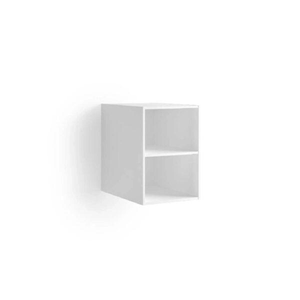 Mobile bagno sospeso t.b.t. bianco con due scomparti.