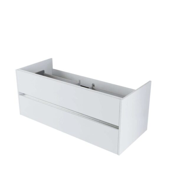 Mobile bagno sospeso t.b.t. bianco con due cassetti.