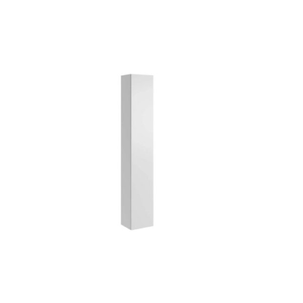 Mobile bagno colonna laccato Caren 150x25x22m bianco opaco