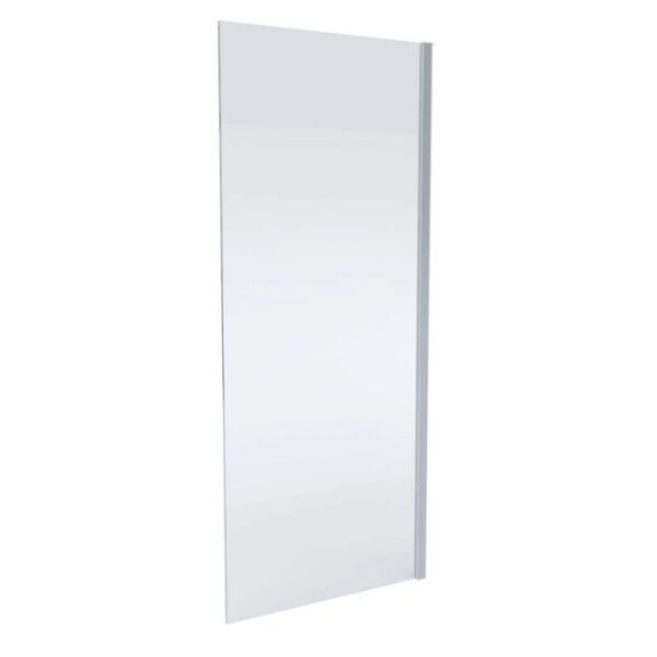 Porta doccia lato fisso Elite 87-89x200 cm nichel spazzolato