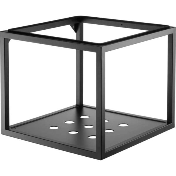 Mobile bagno sospesa Idrostile con ripiano 50x50 cm 500x415 mm Nero