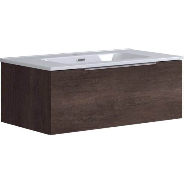 t.b.t. Mobile bagno con lavabo bianco per arredo bagno.