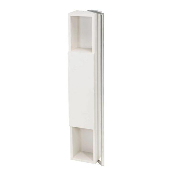t.b.t. prodotto per la sicurezza del bagno, bianco, con vani portaoggetti.