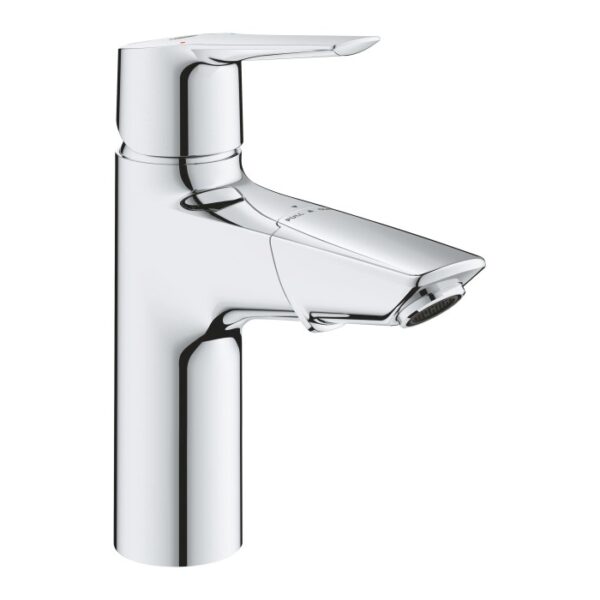 Miscelatore lavabo Grohe QuickFix Start M cromato con bocca estraibile.