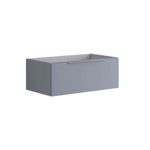 Mobile bagno base lavabo Bali 80 cm 1 cassetto Indaco Opaco
