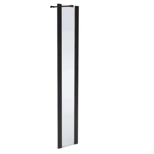 Porta doccia fisso linea Elite 48-50x200 cm canna di fucile
