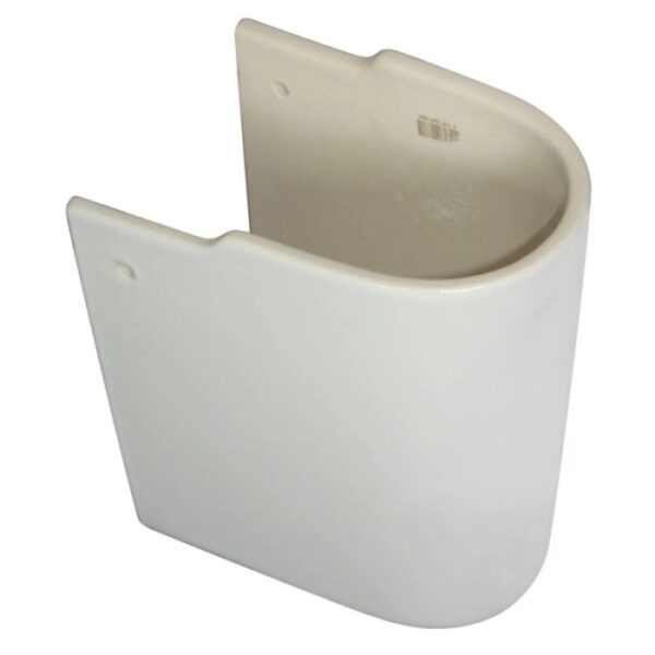 t.b.t. colonna lavabo bagno, ceramica, bianca.