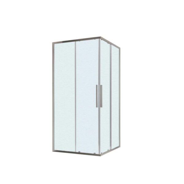 Lato box doccia angolare estensione cm 97-99 cromo stampato