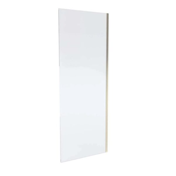Porta doccia lato fisso Slim 77,5-79 cm oro spazzolato