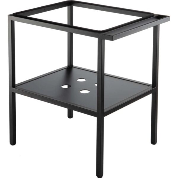 Mobile bagno a terra Idrostile con ripiano 56,5x40 cm 400x750 mm Nero