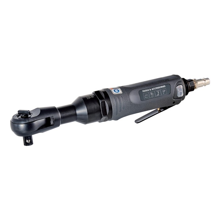 Chiave a cricchetto pneumatica, accessorio per compressori.