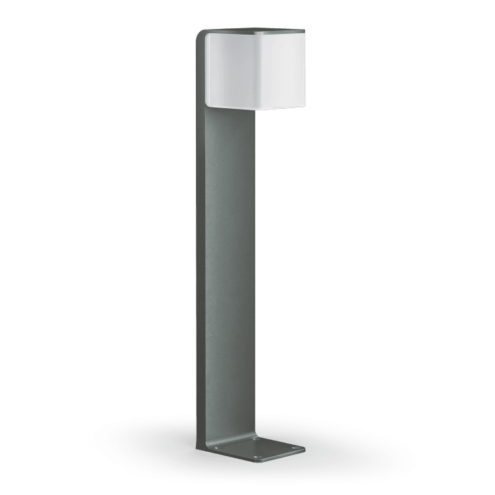 Lampada da esterno a LED Steinel GL 80 C antracite, moderna luce da vialetto per esterni.