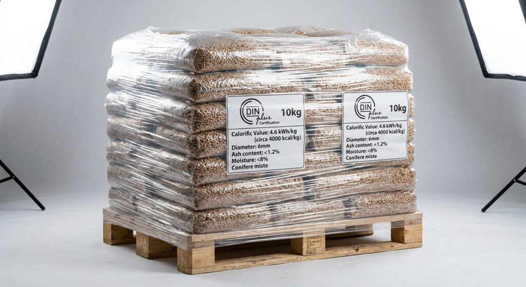 Pellet Mix Conifere Europee – Sacchi da 10 kg