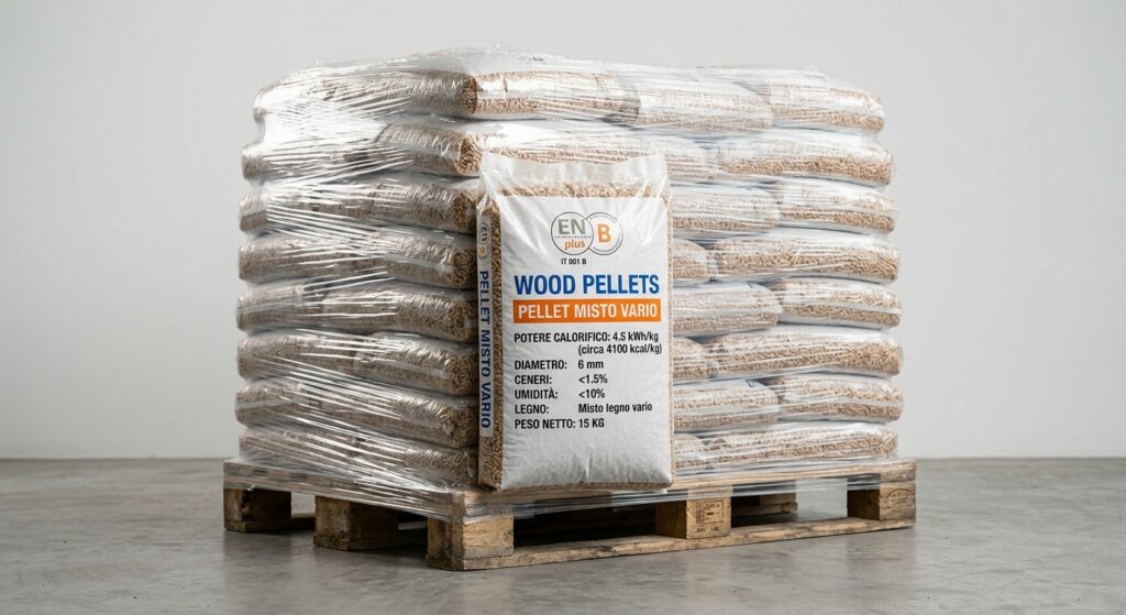 Pellet Mix Economico – Sacchi da 15 kg